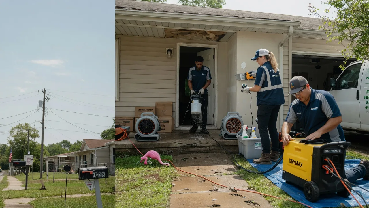 Storm Damage Water Removal in Virginia near me